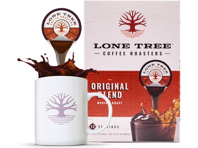 Java House Lone Tree Original Blend Coffee Pods, Medium Roast, 12/Carton (FC900H50)