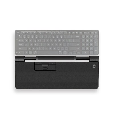 Contour Design RollerMouse Pro Vegan Leather Regular Wrist Rest, Wired, Black (CDRMPRO20210)