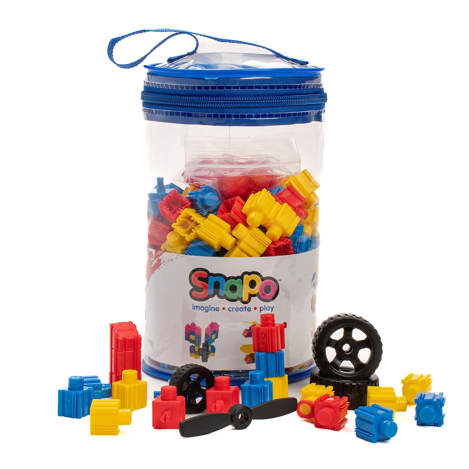 Snapo Building Blocks Advanced Builders Kit, 300 Pieces/Set (SNP16300)