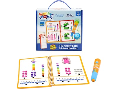 Educational Insights Hot Dots Numberblocks Activity Book Set (2550)