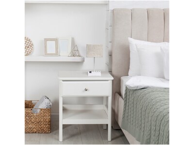 Simple Designs LED Multiuse Table Lamp, White/Beige (LT1110-BGW)