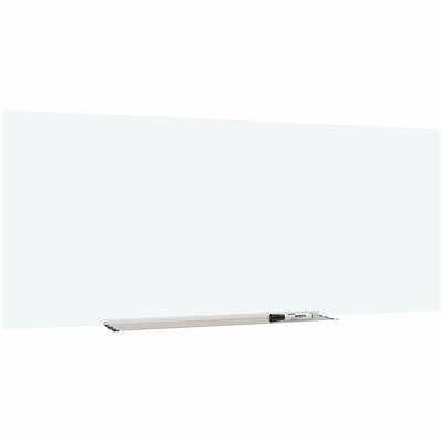 Lorell Magnetic Glass Dry Erase Board, 6 x 4 (LLR55666)