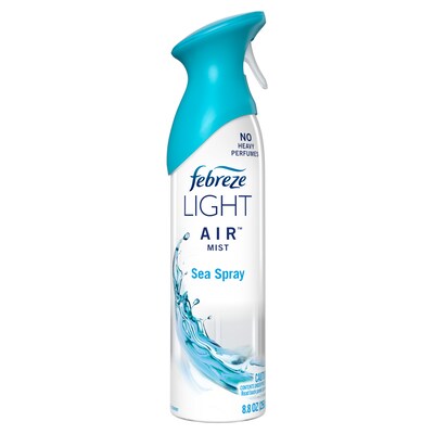 Febreze Light Air Handheld Aerosol, Sea Spray, 8.8 Oz. (62983)