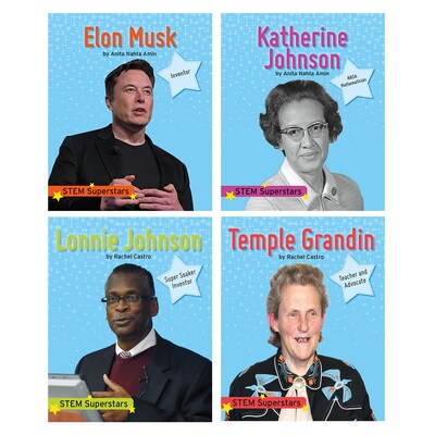 Norwood House Press STEM Superstars Book Set, Set of 12 (NW-SSPBCSS23)