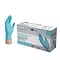 Ammex Professional Series Powder Free Nitrile Exam Gloves, Latex Free, Small, Blue, 100/Box (APFN421