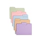 Smead SuperTab File Folders, 1/3 Cut, Letter Size, Multicolor, 100/Box (11961)