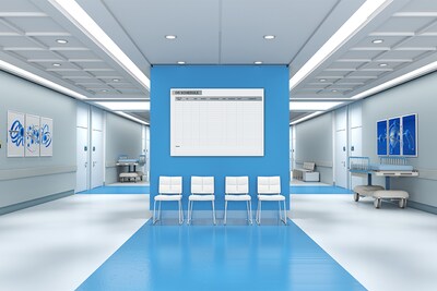 Ghent Aria OR Schedule Magnetic Glass Dry-Erase Whiteboard, 4'H x 6'W (GRPARIASM13S-46)