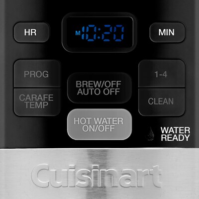 Cuisinart Coffee Plus 12-Cups Automatic Drip Coffee Maker, Black (CHW-16)