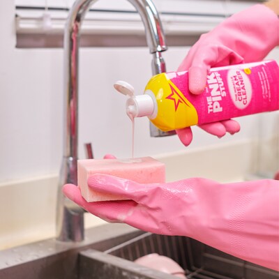 The Pink Stuff The Miracle Cream Cleaner, Rhubarb Scent, 16.9 oz. (23675)