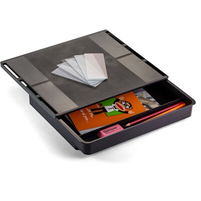 Officemate Plastic Under Desk Organizer Drawer, Black (OIC22552)