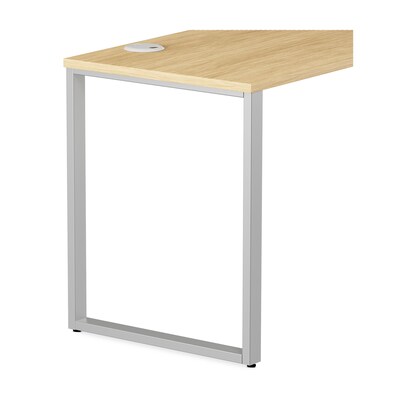 Workplace2.0™ 72"W x 24"D Writing Desk, Maple (UN57476)