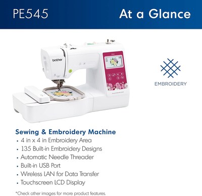 Brother Embroidery Sewing Machine (PE545)