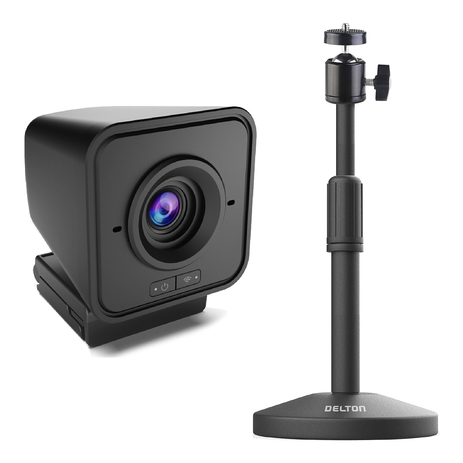 Delton C50 1080p WebCam Bundle, Tripod Mounted, Black (DWC50BD1)
