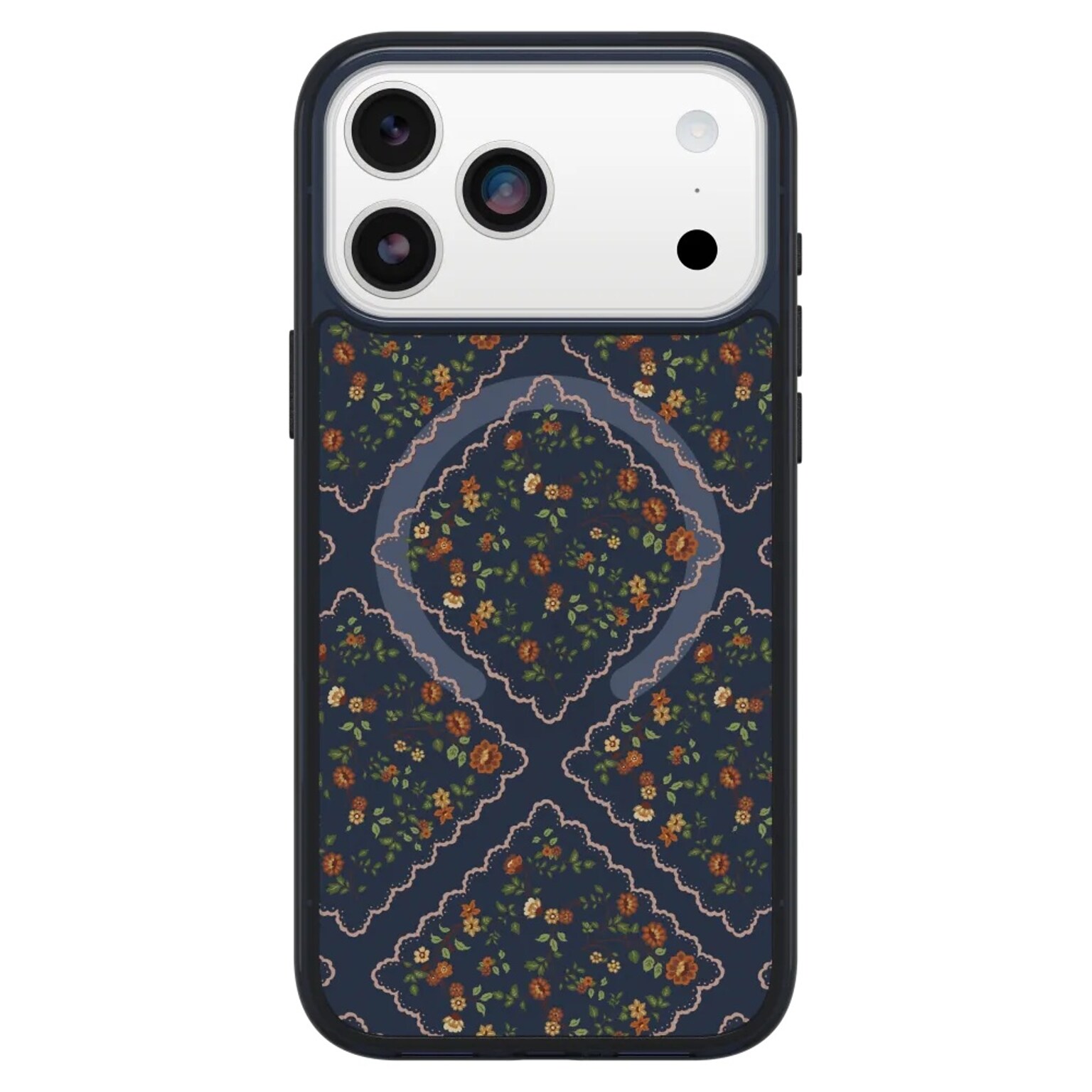 OtterBox Symmetry MagSafe Phone Case for Apple iPhone 17 Pro Max, Shock Absorbing,  Floral Romance (77-98904)