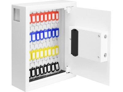 Barska 40-Key Digital Keypad Wall Safe, White (AX13964)