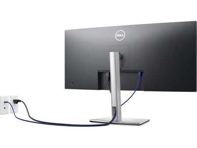 Dell 34" 60 Hz Curved LCD Monitor, Black/Gray (P3424WE)