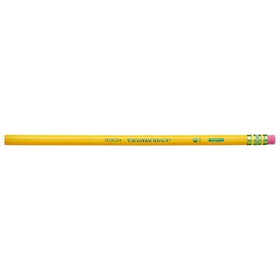Dixon The World's Best Pencil Wooden Pencil, 2.2mm, #2 Soft Lead, Dozen (13882)