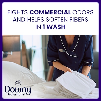 Downy Professional Liquid Fabric Softener, Clean & Fresh, 190 Loads, 140 oz. (14052)