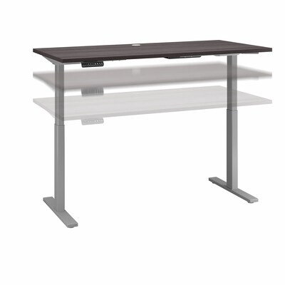 Bush Business Furniture Move 60 Series 27-47 Adjustable Standing Desk, Storm Gray (M6S6030SGSK)