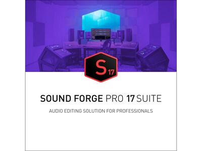 Magix SOUND FORGE Pro 17 Suite for 1 User, Windows, Download (639191910227)