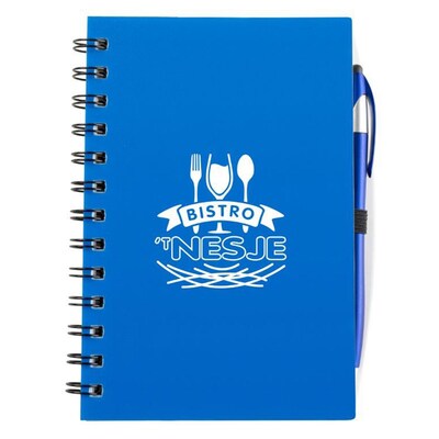 Custom Colored Cardboard Jotter Spiral Bound Notebook