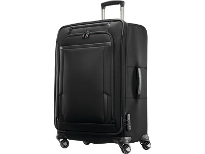 Samsonite Pro Nylon 4-Wheel Spinner Luggage, Black (127374-1041)