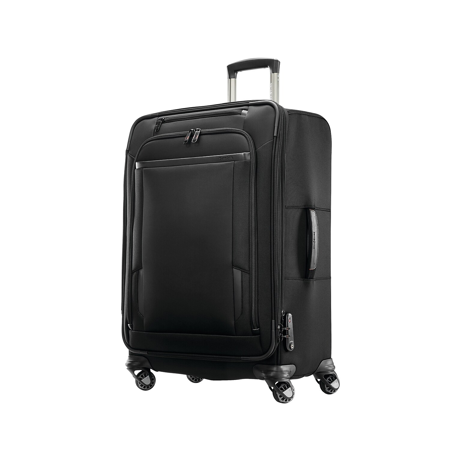 Samsonite Pro 28 Suitcase, 4-Wheeled Spinner, TSA Checkpoint Friendly, Black (127374-1041)