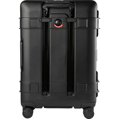 Pelican ATX 25" Hardside Carry-On Suitcase & Luggage Type, 4-Wheeled Spinner, TSA Checkpoint Friendly, Black (HC25-00080-BLK)