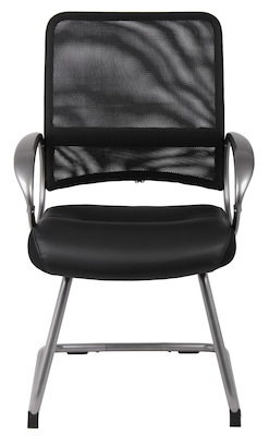 Boss Mesh Back W/ Pewter Finish Guest Chair