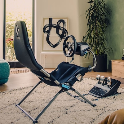 Playseat Challenge X Logitech G Edition Racing Simulator Cockpit, Black (G.00248)