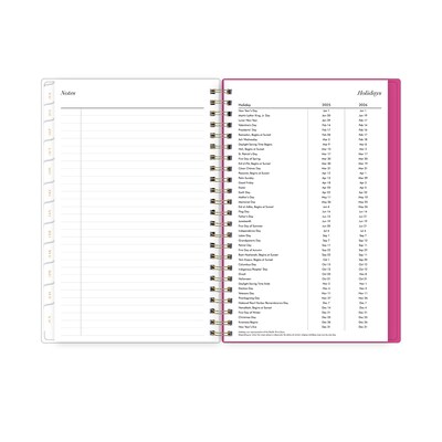 2025-2026 Blue Sky Sincerely Jules Helenora 5" x 8" Academic Year Weekly & Monthly Planner, Plastic Cover, Multicolored (155329)
