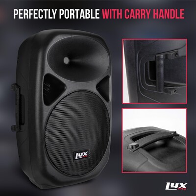 LyxPro 15 Inch Passive DJ PA Speaker System (LYXSPA15PAS)