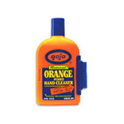 GOJO  NATURAL ORANGE ™ Pumice Hand Cleaner, Orange Citrus, 14 oz, 12/Carton (095712)