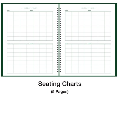 Ward Undated Lesson Planner, 8.5" x 11", 50/Pack (WRD-18-CP)
