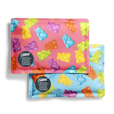 Fit & Fresh Cool Coolers Soft Ice Pack, Gummy Bears, 2/Pack (10300KI38060)