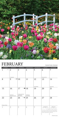 2026 Willow Creek Garden View 12" x 12" Monthly Wall Calendar (51207X)