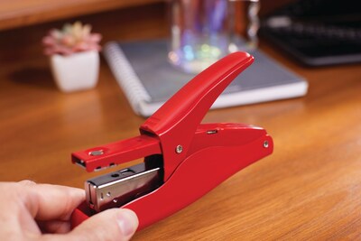 Swingline Vintage Plier Stapler, 25-Sheet Capacity, Red (S701059)
