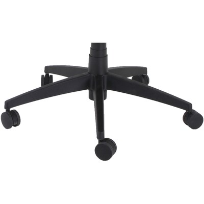 Lorell Executive Mesh Adjustable-Arm Swivel Executive Chair, Black (LLR40212)