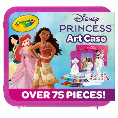 Crayola Disney Princess Coloring Art Case, 76/Set (BIN041251)