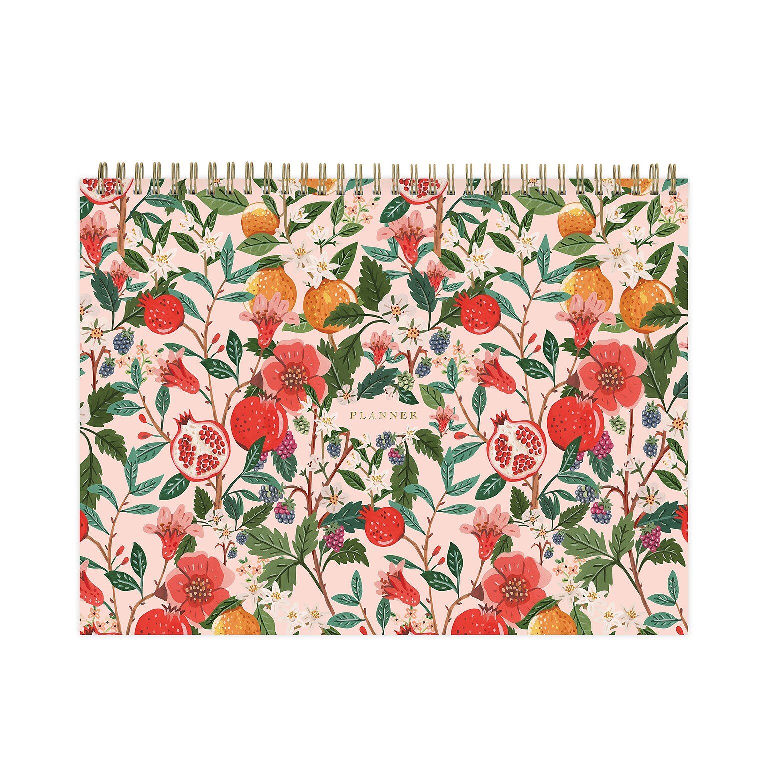 Blue Sky Bespoke Letterpress Notepad, 9 x 12, Pomegranate Blush (158224)