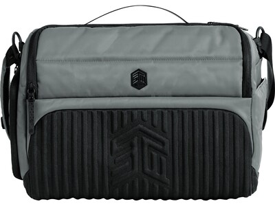 STM Dux Laptop Messenger, Gray Storm Twill (STM-112-377P-03)