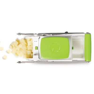 Starfrit Pro Multiuse Fry Cutter, White & Green (092919-002-0000)