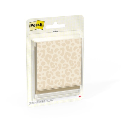 Post-it Notes Polished Patterns Spot On, 3 x 3, Assorted Colors, 45 Sheet/Pad, 3 Pads/Pack (3321-P