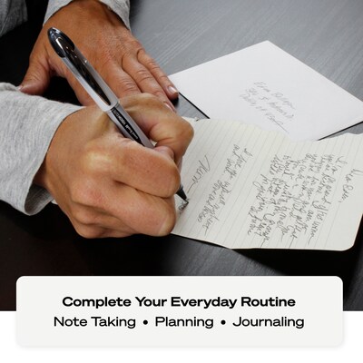 uni-ball Vision Elite Rollerball Pen, Bold Point, 0.8mm, Assorted Ink, 8/Pack (90199PP)