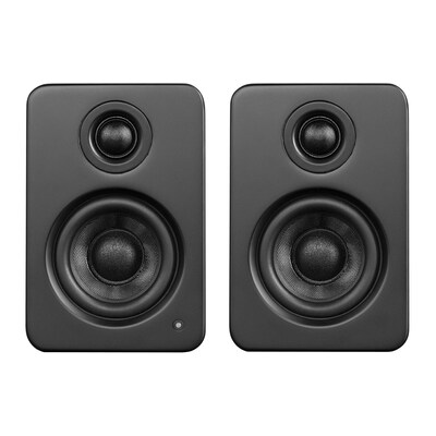 Kanto YU2 YU2MB 100W Indoor Desktop Speaker, Matte Black