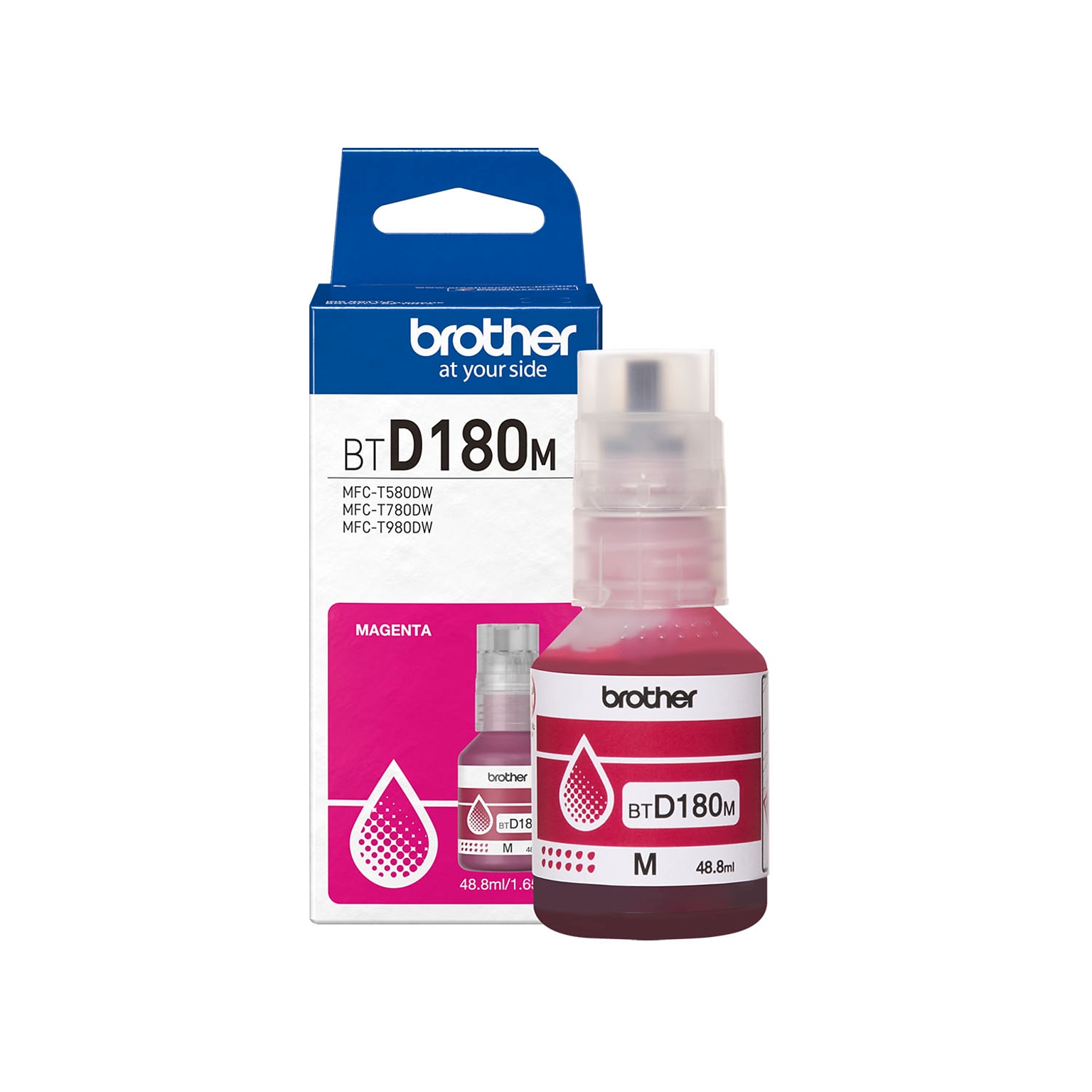 Brother BTD180 Magenta High Yield Ink Cartridge (BTD180MS)