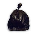Heritage 40-45 Gallon Trash Bags, High Density, 16 Mic, Black, 250 CT, 25 Bags/Roll, 10 Rolls (Z8048