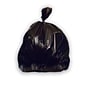 Heritage 40-45 Gallon Industrial Trash Bag, 40" x 48", High Density, 16 Mic, Black, 10 Rolls (Z8048VK R01)