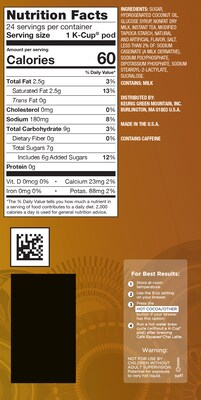 Cafe Escapes Café Caramel Coffee Keurig® K-Cup® Pods, Light Roast, 24/Box (GMT6813)