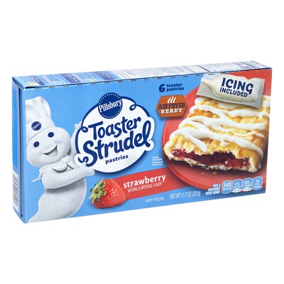 Pillsbury Toaster Strudel, Strawberry, 11.7 oz, 36/Pack (600-04142)